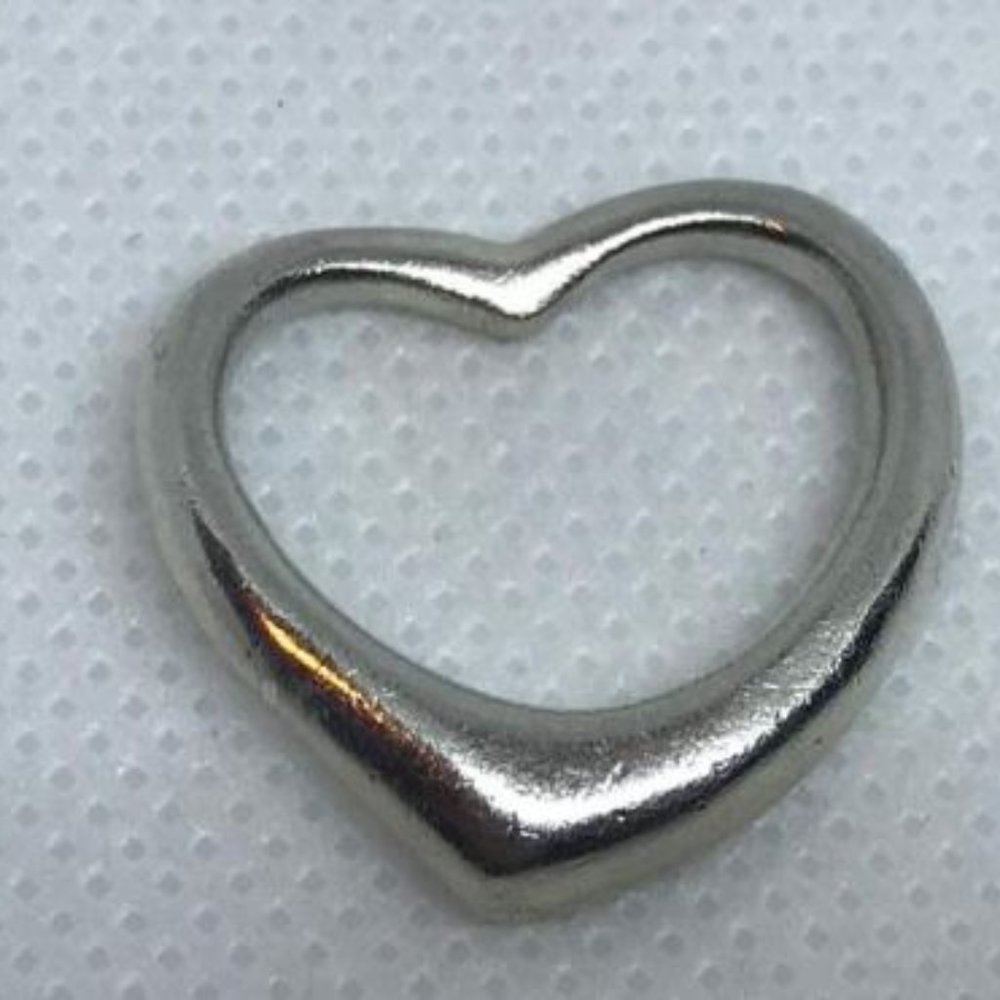 Tiffany & Co Sterling Silver Open Heart Pendant